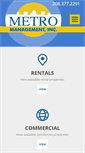 Mobile Screenshot of metromanagement.org