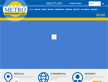 Tablet Screenshot of metromanagement.org